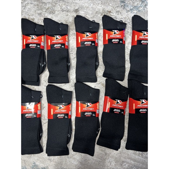 Pro Feet Other - ProFeet Multi Sport Maximum Performance Over The Calf Socks Black Size 13-16 XL